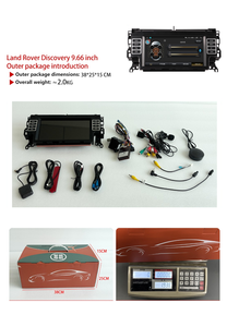 Lettore Video per Auto da 9,66 Pollici con Sistema Android 14 per Land Rover <span class=keywords><strong>Discovery</strong></span> <span class=keywords><strong>Sport</strong></span> <span class=keywords><strong>L550</strong></span> 2015-2019, Autoradio e Lettore Multimediale - Product Image 5
