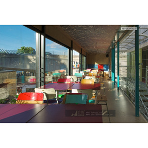 Restaurante en Contenedor Soldado HEGE HG-C17062038, Solución de Diseño Industrial para Tiendas - Product Image 3