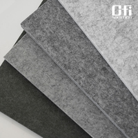 Hoogwaardig PET akoestisch paneel 9mm/12mm ASTM E84 akoestisch paneel geluidsisolerende plaat gerecycled polyester akoestische panelen