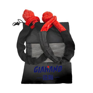 Corde de récupération cinétique 5.7Ton <span class=keywords><strong>sangle</strong></span> de remorquage de véhicule 9m * 16mm pour Kit de récupération <span class=keywords><strong>4x4</strong></span> avec manilles souples de 11Ton - Product Image 5