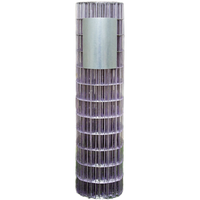 Malla de Alambre Galvanizado al por Mayor, Rollo de Malla de Acero Soldada con Orificios de 1,5 cm y 2 cm para Cercas de Jardín, Granja y Aves de Corral