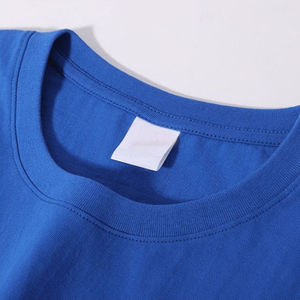 Unisex Men's 100% Cotton O-Neck Short Sleeve Regular Fit Breathable Quick Dry Customizable T-<b>Shirt</b> - Product Image 5