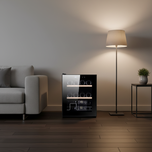 <span class=keywords><strong>Réfrigérateur</strong></span> <span class=keywords><strong>à</strong></span> <span class=keywords><strong>vin</strong></span> 48L pour 15 bouteilles, mini <span class=keywords><strong>cave</strong></span> <span class=keywords><strong>à</strong></span> <span class=keywords><strong>vin</strong></span> <span class=keywords><strong>avec</strong></span> thermostat réglable, <span class=keywords><strong>cave</strong></span> <span class=keywords><strong>à</strong></span> <span class=keywords><strong>vin</strong></span> domestique - Product Image 5