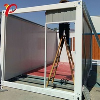 Vente flash Duplex Amovible 20 Kits de cabanes en rondins Wendy Maison en conteneur modulaire préfabriquée