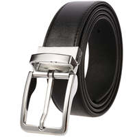 Boucle de ceinture en alliage de zinc de haute qualité ZK707-3, ceintures pour hommes, cuir véritable, boucle de ceinture de luxe pour hommes