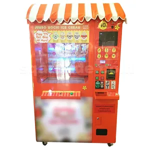 Penjualan Laris Mesin Penjual Es Krim Merek Penjual Otomatis Mesin Penjual Cakar Es Krim Permainan Interaktif Tak Berawak