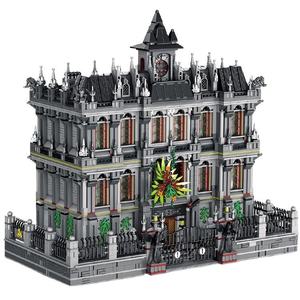 Panlos 613002 Set de Bloques de Construcción, Gran Edificio de 7537 Piezas, Decoración de Escena, Bloques de Construcción de Paisajes Urbanos con Luz - Product Image 1