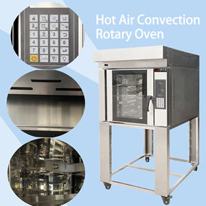 <span class=keywords><strong>Four</strong></span> à <span class=keywords><strong>vapeur</strong></span> rotatif multifonctionnel pour la cuisson du pain, 5 plateaux, chauffage électrique <span class=keywords><strong>Four</strong></span> industriel intelligent à convection - Product Image 1