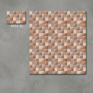 Carrelage mural décoratif extérieur brillant 25x37,5 cm (250x375 mm) en céramique émaillée pour façade, format 10x15, à prix abordable - Product Image 5