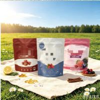 Sachets personnalisés en papier kraft écologique, refermables avec fermeture éclair, pour emballage alimentaire et sachets de thé