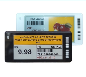 Étiquettes de prix à écran E Ink de 2,66 pouces pour vêtements, supermarchés, stations de base ESL, solutions de vente au détail intelligentes, localisation intérieure 2,6 pouces - Product Image 1
