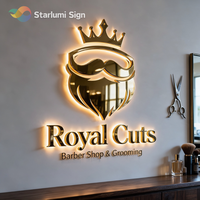 Enseigne commerciale personnalisée, enseigne rétroéclairée personnalisée, logo 3D, enseignes métalliques, enseigne pour salon de beauté, enseigne LED, enseignes lumineuses, enseigne métallique, enseigne murale avec logo