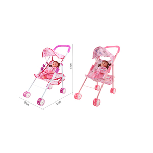 Lucky Toys Juguete Babydoll Poussette Jogger Baby Carriage Play Toy Baby Doll Poussette pour les tout-petits - Product Image 3