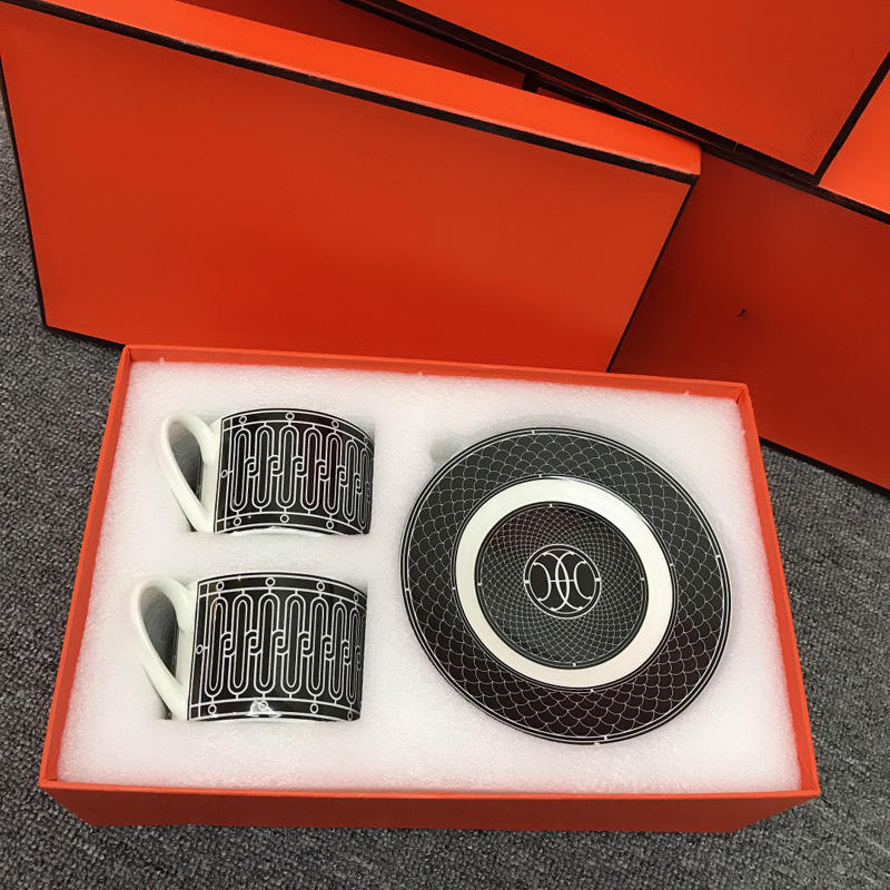 double cup and saucer