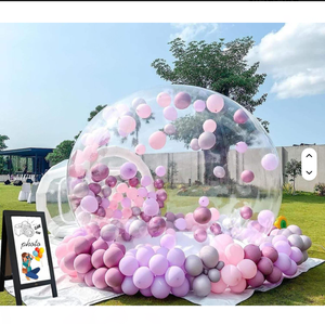 Balon kubah kristal tiup bening raksasa rumah menyenangkan indah tenda gelembung Rumah gelembung tiup transparan untuk pesta anak-anak - Product Image 1