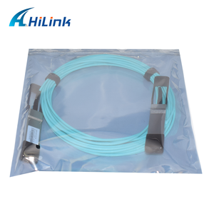 Hilink QSFP + <span class=keywords><strong>40g</strong></span> TO QSFP + <span class=keywords><strong>40g</strong></span> สายเคเบิลใยแก้วนำแสงที่ใช้งานได้หลาย OM3 7M - Product Image 6