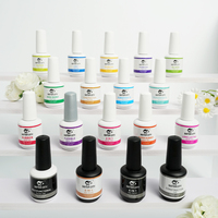 Offre Spéciale : Top Coat Gel UV/LED 4-en-1 15ml Style Designer Français pour Nail Art DIY Beauté en Bouteille