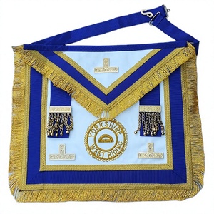 Insignia bordada a mano con niveles de Metal dorado, delantal para vestido, manualidades, Reino Unido - Product Image 1