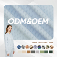 Tissu jersey 100% polyester OEM respirant, à séchage rapide, anti-humidité, léger, jacquard teint en fil, 140 g/m², 175 cm, pour femme