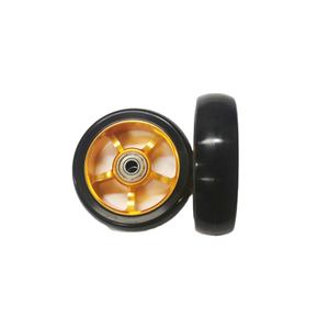 Ruedas de fundición de PU con núcleo de Metal de aleación de aluminio de 90mm con rodamientos de 608zz, cubo fuerte 85A 86A 88A <span class=keywords><strong>para</strong></span> <span class=keywords><strong>scooter</strong></span> de acrobacias extremas - Product Image 1