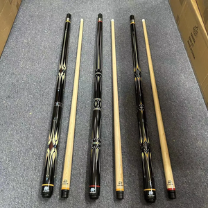 新设计枫木1/2台球球杆57英寸硬木球杆出售 - Product Image 1