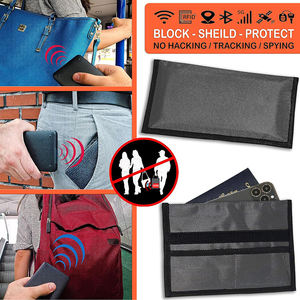 Sacs Faraday pour téléphones, pochettes anti-RFID, bloqueurs de signal pour la confidentialité et le GPS, pochette Faraday pour clés de voiture et cartes de crédit - Product Image 5