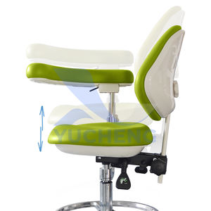 Кресла для врачей с поворотом на 360 градусов, подлокотниками и подставкой для ног для медицинских клиник и стоматологических лабораторий - Product Image 6