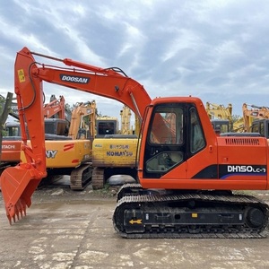 Excavatrice sur chenilles DOOSAN DH150LC-7 d'occasion, moteur DB58T d'origine, châssis robuste, bon état de fonctionnement, prête à l'exportation - Product Image 4