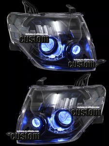 Feux avant LED <span class=keywords><strong>pour</strong></span> Mitsubishi Pajero V87 V93 V95 V97, projecteurs bi-xénon avec feux de jour (DRL) - Product Image 5