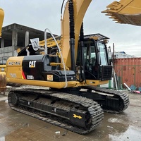 Excavatrice d'occasion Caterpillar 320D d'origine japonaise, année 2020, faible nombre d'heures de travail, numérique, Cat 320 320d2