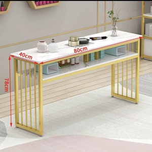 Hotsale <b>Nail</b> Salon Furniture <b>Nail</b> <b>Tables</b> <b>Nail</b> Art Beauty Salon Supplies Desk - Product Image 1