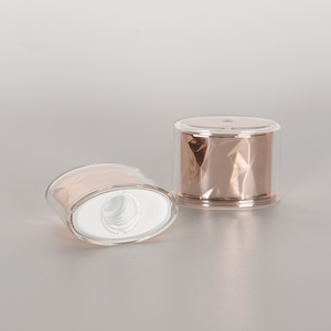 Tutup sekrup atas Flip kustom 20mm 24mm 28mm tutup plastik untuk kemasan kosmetik tutup botol atas cakram - Product Image 4