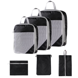 2025 New Fashion Multifunction <b>Travel</b> Storage <b>Bag</b> Home <b>Organizer</b> Set Zipper Closure Three-Piece Package - Product Image 1