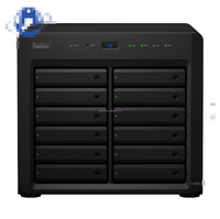 DS2422+ 12Bay Tower NAS AMD Ryzen V1500B Penyimpanan Jaringan SMB
