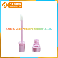 Capuchon en plastique de 7 mm pour emballages cosmétiques, applicateur de gloss à lèvres, de mascara, de produits de maquillage liquide