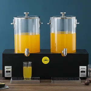 10L elektrikli PC varil içecek dağıtıcı kahve suyu tankı ticari restoran Catering için buzdolabında içecek dağıtıcı