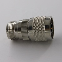 Adaptateur coaxial RF mâle type N vers femelle, contact en cuivre, IP67, résistant aux intempéries, 50 ohms, directement de l'usine