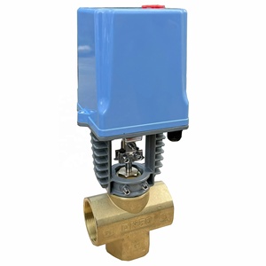 Nhà Máy 1/2 inch 2 inch Brass van cơ thể 1500N lực lượng điện thiết bị truyền động nội bộ ren điều khiển cho AHU tùy chỉnh OEM - Product Image 4