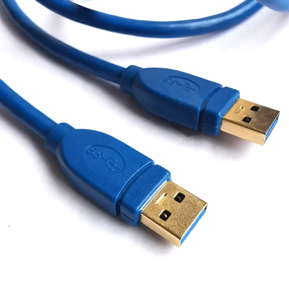 USB 3.0 A 남성 케이블, USB 남성 남성 남성 케이블 USB 코드 골드 도금 커넥터