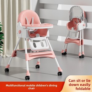 Table à <span class=keywords><strong>manger</strong></span> et <span class=keywords><strong>chaise</strong></span> pliables réglables en plastique <span class=keywords><strong>pour</strong></span> bébé, <span class=keywords><strong>chaise</strong></span> de croissance portable <span class=keywords><strong>pour</strong></span> bébé, <span class=keywords><strong>pour</strong></span> l'heure des repas des enfants - Product Image 6