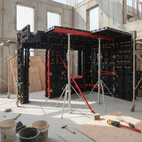 Coffrage Plastique Modulaire Réglable et Réutilisable pour Murs et Poteaux en Béton, Fournisseur Direct Usine à Prix Compétitif