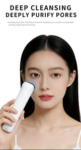 เครื่องทำความสะอาดผิวหน้าอัลตราโซนิก 2-in-1 พร้อมฟังก์ชั่นบำรุงผิว สำหรับใช้ในบ้าน อุปกรณ์ดูแลผิวหน้าเพื่อความงาม - Product Image 2