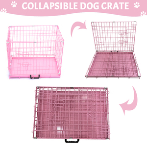 Vente en gros de cages pliables pour animaux de compagnie, cage pour chiens en métal avec fil métallique pour élevage d'animaux de compagnie - Product Image 5