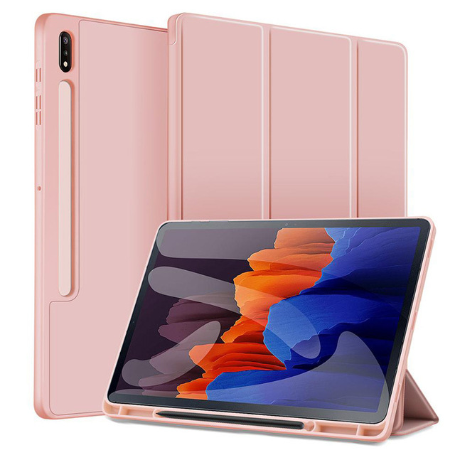 OLP for Tab S6 Lite 10.4 Inch Keyboard Case Shockproof Protective PU Leather TPU Lightweight Slim Fashionable Tablet