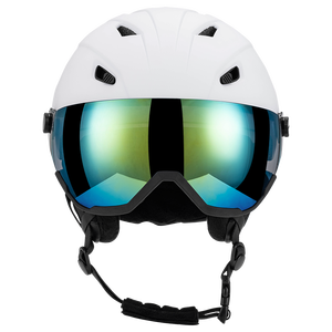 Casque de ski blanc léger avec verres intégrés Casque de snowboard certifié CE/CPSC - Product Image 3
