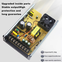 Usine En Gros Ac Dc 12V 400W Transformateur LED Alimentation à découpage étanche à la pluie pour Enseigne Led Bande Led