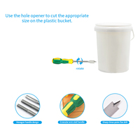 Filterwell filtre à eau Portable en plastique UF, seau à gravité pour Camping en plein air randonnée