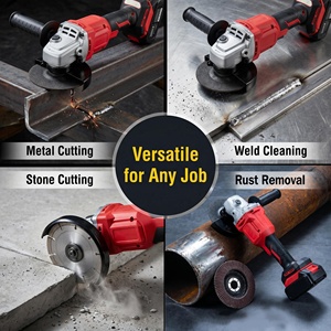 20V Brushless Cordless Angle 125mm Variable Speed 500-3500RPM Industrial Cutting Grinding <b>Tool</b> JMJ-001 <b>Powerful</b> Performance Equi - Product Image 6