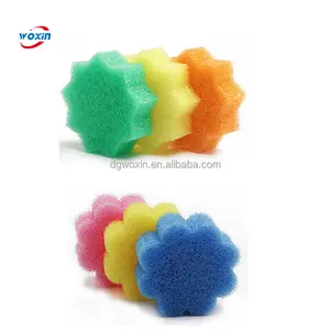 Soft in Warm Water Firm in Cold Deep Cleaning Dishwash Safe Multi-use Scratch Free Odor Resistant Sponge Customized