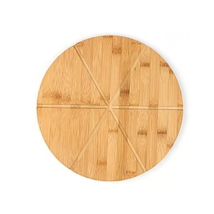 <span class=keywords><strong>Piastra</strong></span> <span class=keywords><strong>per</strong></span> <span class=keywords><strong>Pizza</strong></span> in bambù da 13 pollici in legno <span class=keywords><strong>per</strong></span> uso domestico - Product Image 4